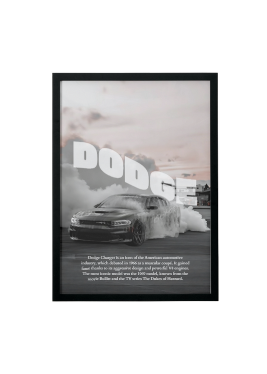 PLAKAT Z DODGE