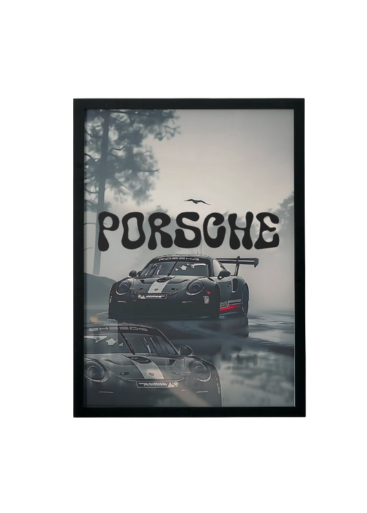 Plakat Motoryzacyjny Z PORSCHE